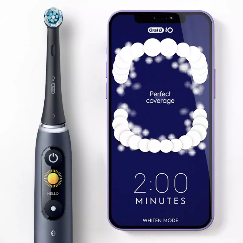 Elektrická zubná kefka Oral‑B iO Series 9 Luxe Edition — White Alabaster