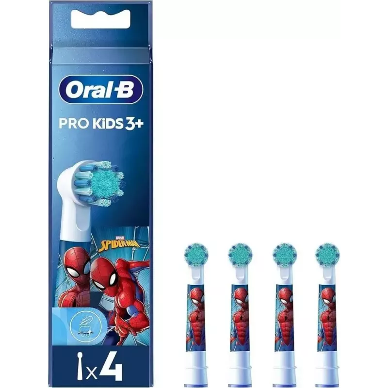 Oral-B Kids Pro Kids3+ 4 ks viacfarebná, biela