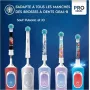 Oral-B Kids Pro Kids3+ 4 ks viacfarebná, biela