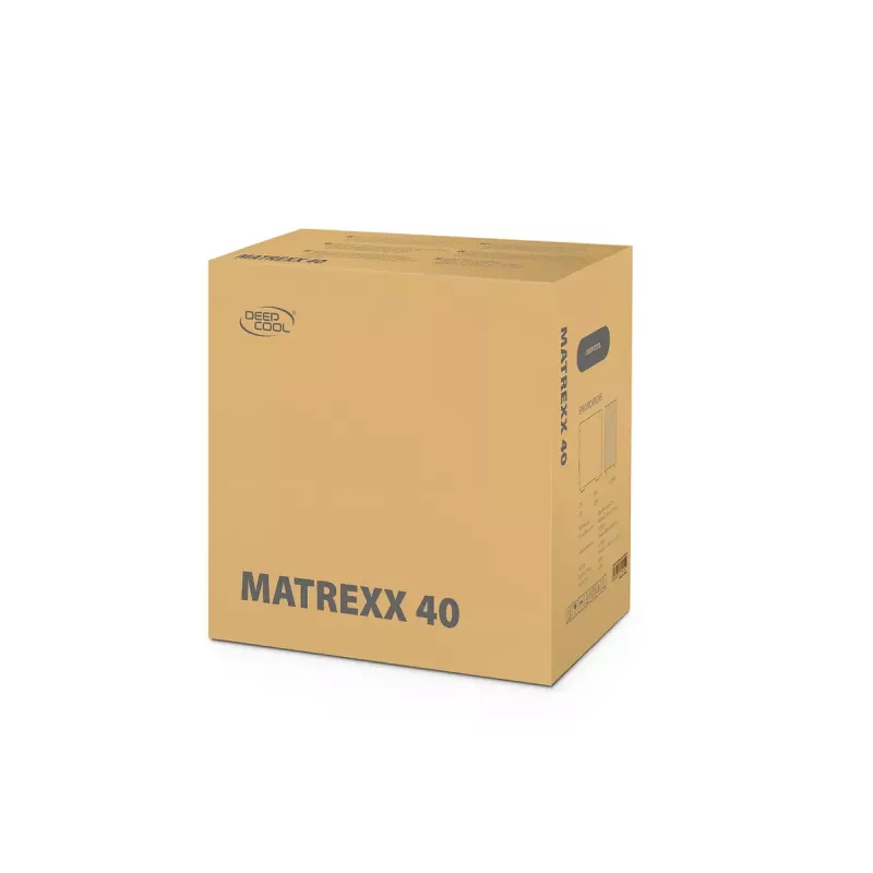 DeepCool MATREXX 40 3FS skriňa Micro Tower mATX, čierna