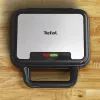 Sendvičovač Tefal SW383D10 700 W čierny, nerez