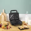 Sendvičovač Tefal SW383D10 700 W čierny, nerez