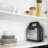 Sendvičovač Tefal SW383D10 700 W čierny, nerez