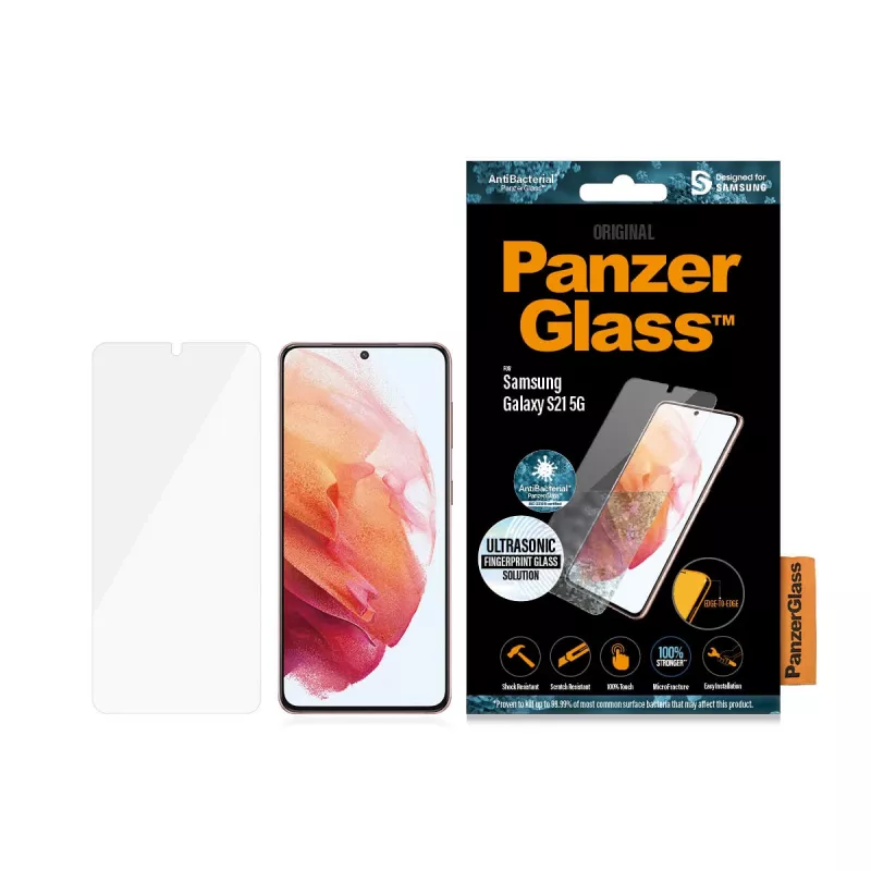 PanzerGlass ochranné sklo displeja pre Samsung Galaxy S21 5G