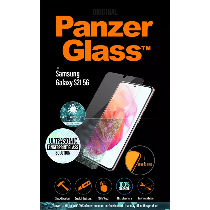 PanzerGlass ochranné sklo displeja pre Samsung Galaxy S21 5G