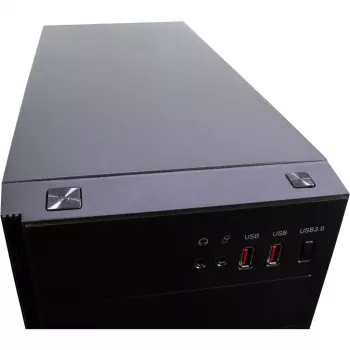 PC skriňa Inter-Tech B-42 Midi Tower čierna