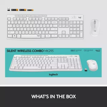 Bezdrôtová klávesnica a myš Logitech MK295 Silent