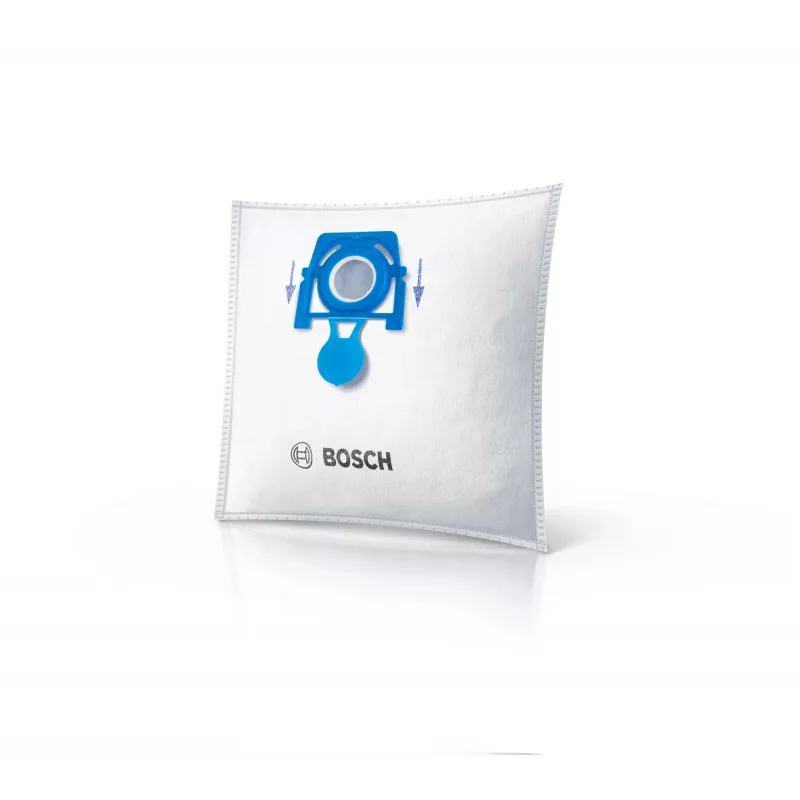 Vrecká na prach pre podlahový vysávač Bosch BBZWD4BAG, biele, balenie 4 kusy