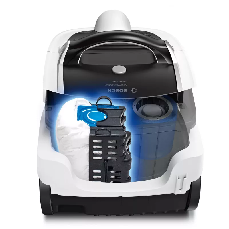 Vrecká na prach pre podlahový vysávač Bosch BBZWD4BAG, biele, balenie 4 kusy