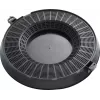 Filter proti zápachu (uhlíkový filter) Electrolux MCFE06ST pre digestory, obdĺžnikový 235×235×27 mm, čierny