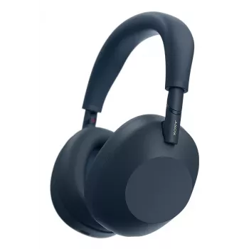 Headset Sony WH-1000XM6 káblový & bezdrôtový Bluetooth USB-C 4–40000 Hz dosah 10 m 1,2 m kábel modrý