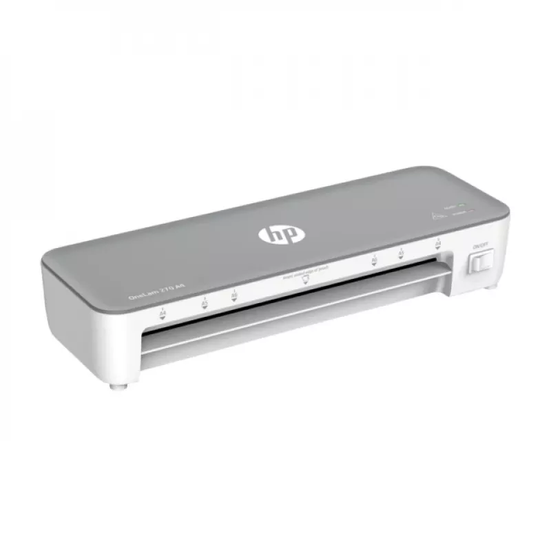 HP OneLam 270 A4 teplá laminovačka 270 mm/min sivá, biela