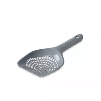 Lopatka na mačacie podstielku Savic Micro 225×115×45 mm plast pre mačky, sivá