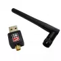 USB Wi-Fi adaptér SAVIO CL-63, Single-Band 2,4 GHz, 150 Mbit/s, Realtek RTL8188CU, externá anténa, USB 2.0