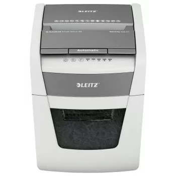 Skartovačka LEITZ IQ Autofeed Small Office50 P4 — mikrostrih 4x28 mm, 50-listový autofeed, 22 cm vstup, 20 l zásobník