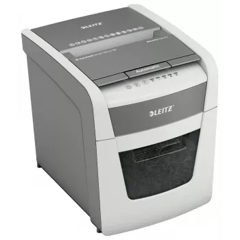 Skartovačka LEITZ IQ Autofeed Small Office50 P4 — mikrostrih 4x28 mm, 50-listový autofeed, 22 cm vstup, 20 l zásobník