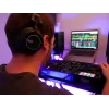 Hercules HDP DJ60 slúchadlá káblové hlavový most hudba čierne
