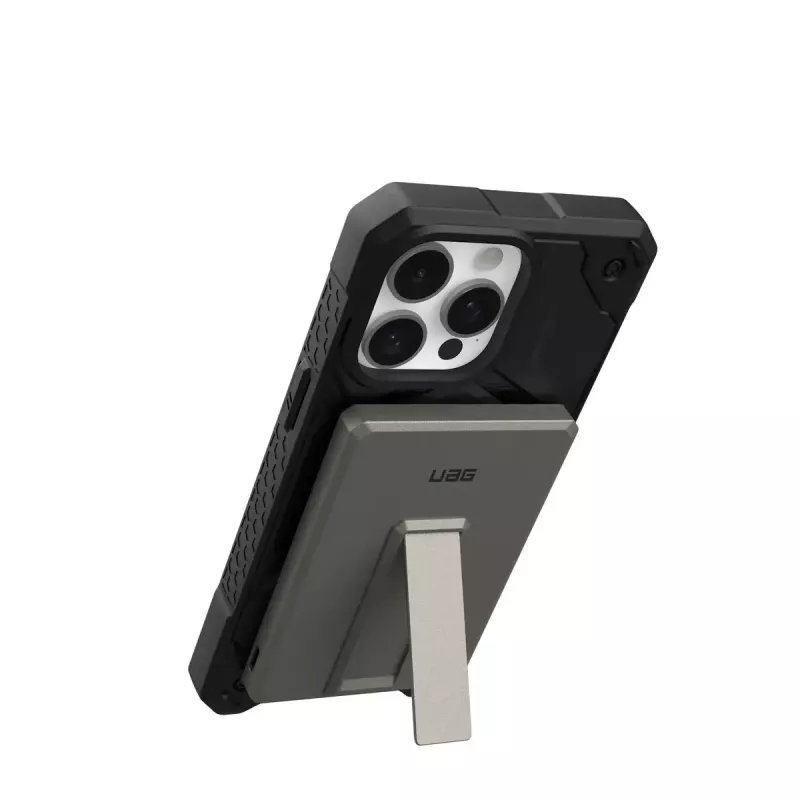 Urban Armor Gear 9B4417113636 Ultra Slim Rugged magnetická bezdrôtová powerbanka, 5000 mAh, 20 W, titánová