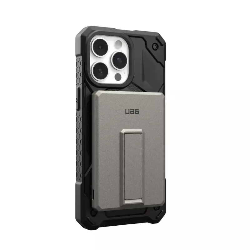 Urban Armor Gear 9B4417113636 Ultra Slim Rugged magnetická bezdrôtová powerbanka, 5000 mAh, 20 W, titánová