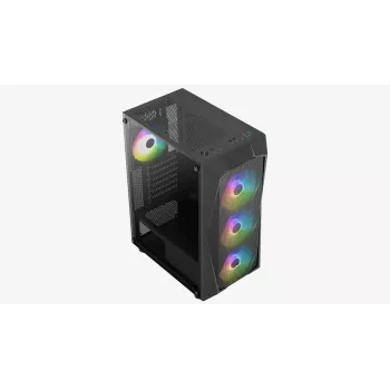 PC skriňa Aerocool Falcon ARGB Midi Tower čierna
