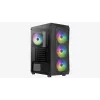 PC skriňa Aerocool Falcon ARGB Midi Tower čierna