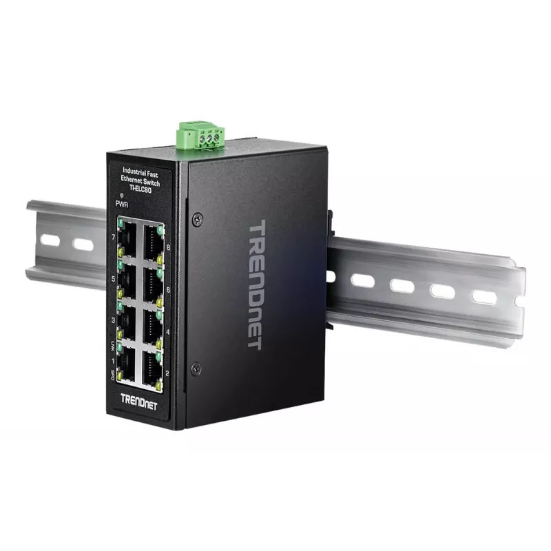 Neřízený switch Trendnet TI-ELC80 8 portov Fast Ethernet 10/100