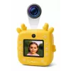 Detský digitálny fotoaparát MEDIA-TECH SNAPI MT4108 — 8 MP interpolovaný, 1280x720 LCD, 1000 mAh, USB-C, microSD slot, žltý