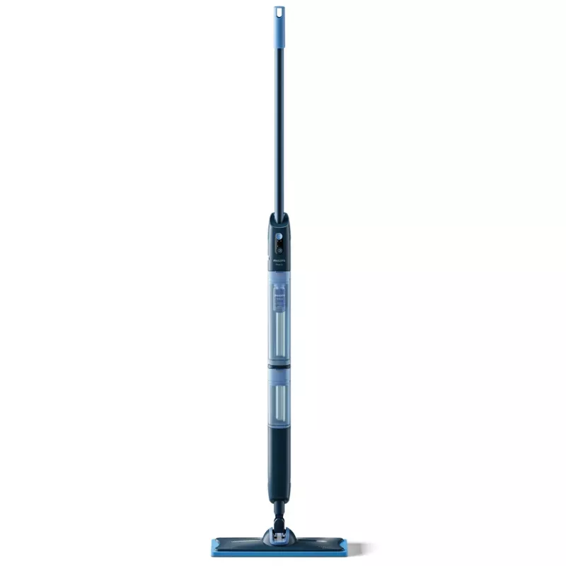 Philips XV5113/01 OneUp 5000 Series bezdrôtový elektrický mop, nádrž 0,281 l čistá / 0,178 l špinavá voda, 70 min, 35 cm, modrý