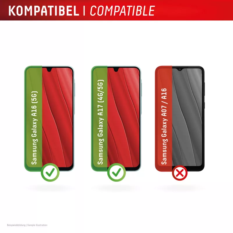 Displex ochrana displeja (10H) pre Samsung Galaxy A17 (4G/5G)/A16, Eco montážny rámik, odolná proti poškriabaniu