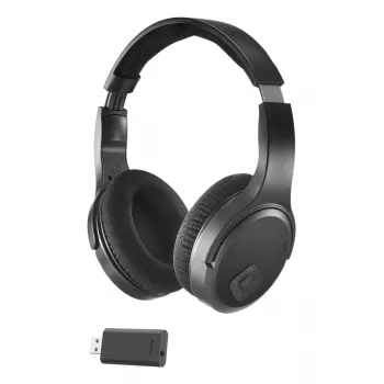 Slúchadlá Hama 00221847 káblové & bezdrôtové Bluetooth čierna