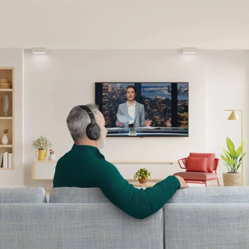 Slúchadlá Hama 00221847 káblové & bezdrôtové Bluetooth čierna