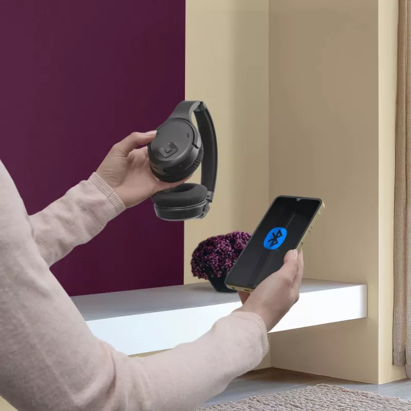 Slúchadlá Hama 00221847 káblové & bezdrôtové Bluetooth čierna