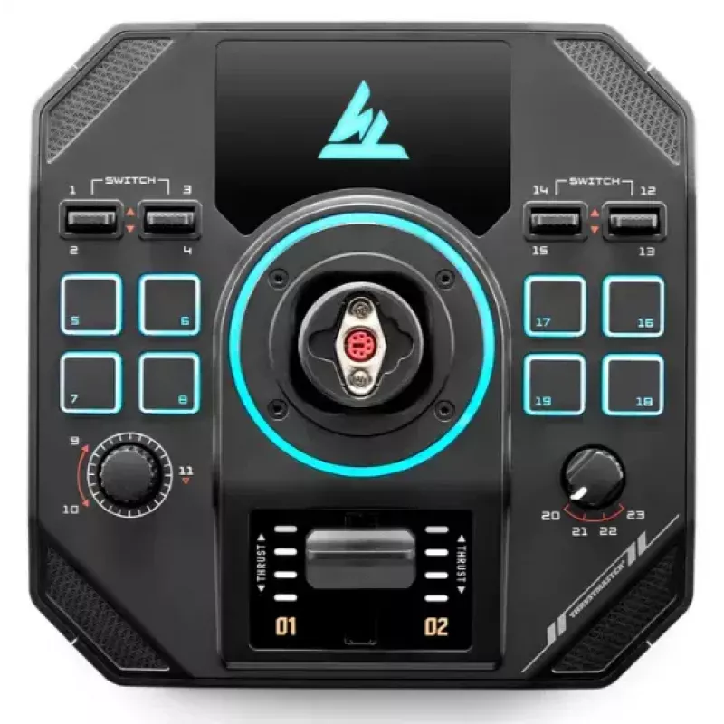 Thrustmaster Sol-R 4 HOTAS čierna USB joystick + páka ovládania motora analógový / digitálny PC
