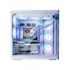 PC skriňa ZALMAN P60 Mid-Tower s 5x ARGB ventilátormi, biela