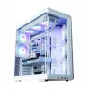 PC skriňa ZALMAN P60 Mid-Tower s 5x ARGB ventilátormi, biela