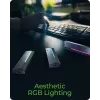 ICY BOX M.2 SATA/NVMe SSD puzdro s USB 3.2 Gen 2 Type-C a RGB osvetlením