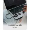 M.2 NVMe SSD puzdro icybox IB-1601MP-CU31 USB 3.2 Gen 2 Type-C 10 Gbps