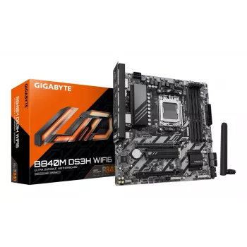 Základná doska GIGABYTE B840M DS3H WIFI6, AMD B840, socket AM5, Micro ATX