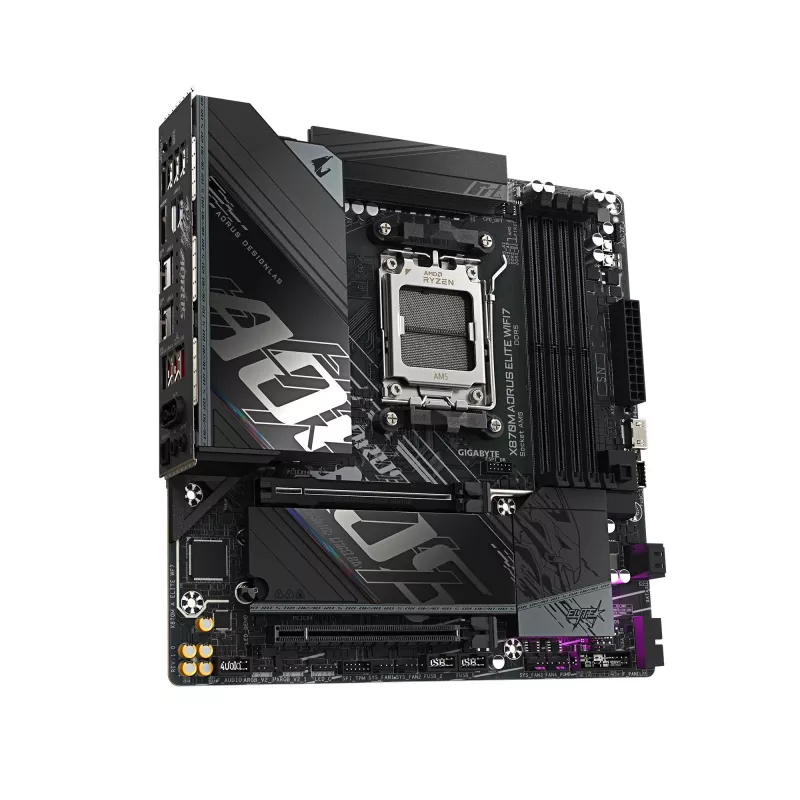 Základná doska GIGABYTE X870M AORUS ELITE WIFI7, AMD X870, socket AM5, ATX