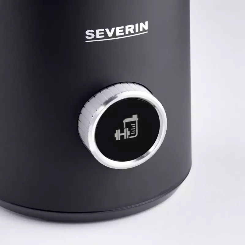 Automatický Severin Spuma 700 Plus čierny nerez