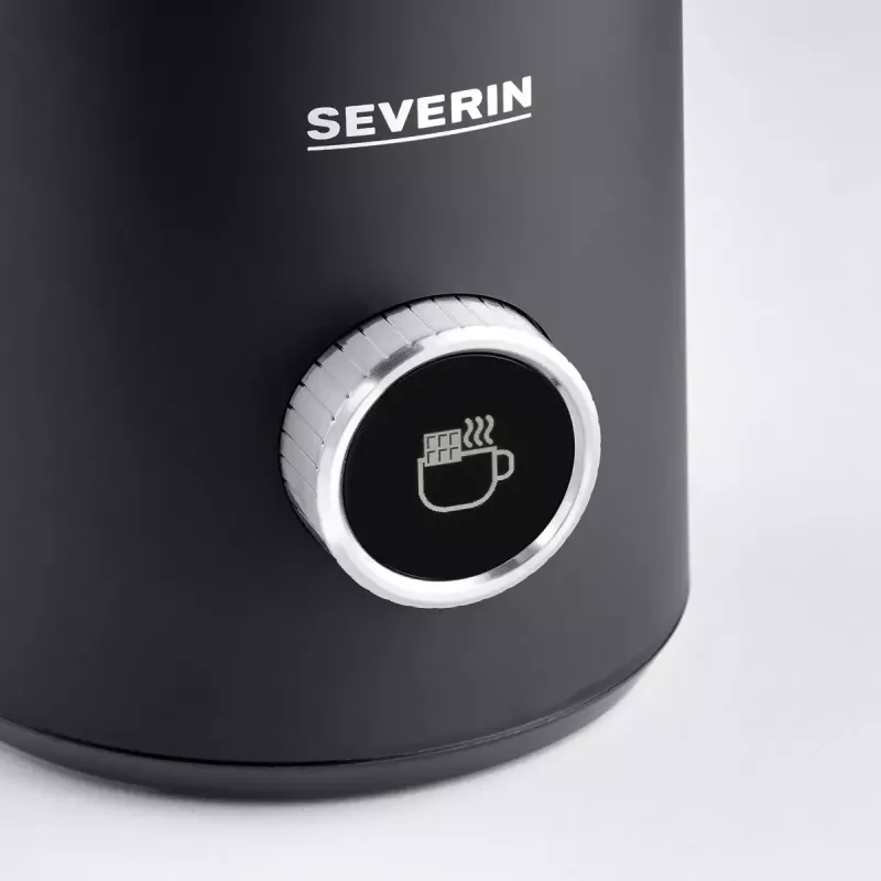 Automatický Severin Spuma 700 Plus čierny nerez