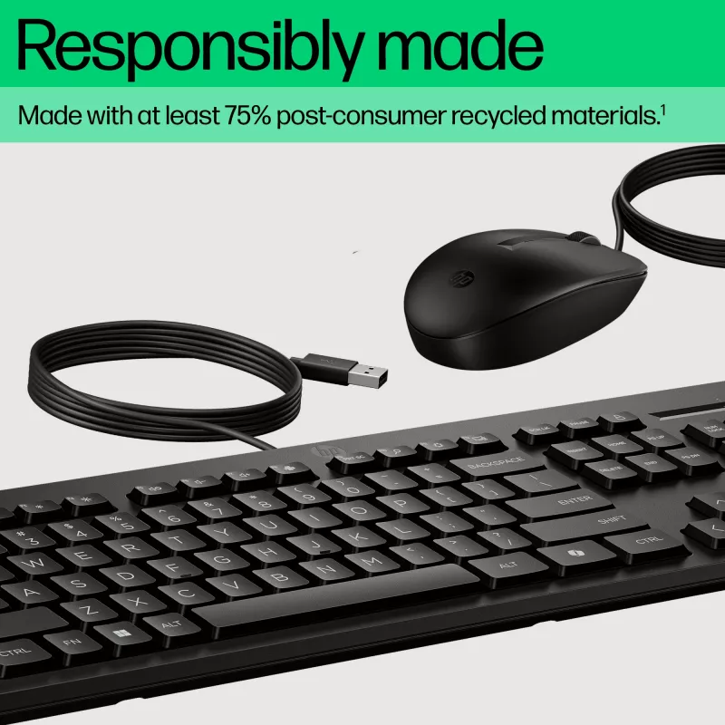 Myš HP 225 káblová myš a klávesnica Combo G2 USB