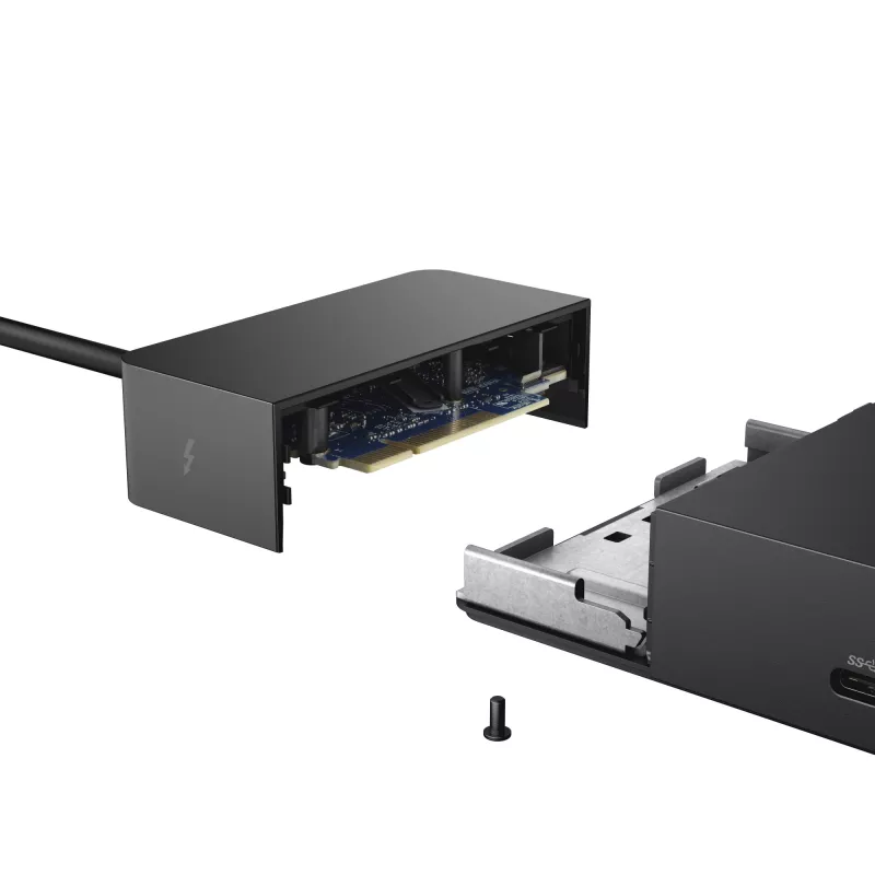 DELL WD19TB káblový Thunderbolt 3 čierna