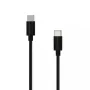 SBOX KÁBEL USB TYP C -> USB TYP C M/M 1M čierny 60W