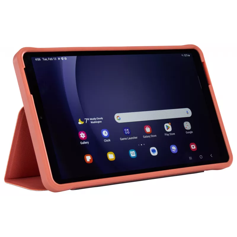 Case Logic SnapView CSGE-2196 puzdro folio pre Samsung Galaxy Tab A9 8,7 palca (22,1 cm), červené Sienna Red