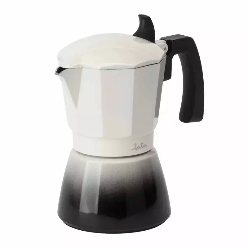 Jata HCAF2412 moka kanvica, 12 šálok (0,7 l), hliník, kompatibilná s indukciou, základňa 10,8 cm