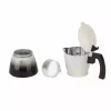 Jata HCAF2412 moka kanvica, 12 šálok (0,7 l), hliník, kompatibilná s indukciou, základňa 10,8 cm