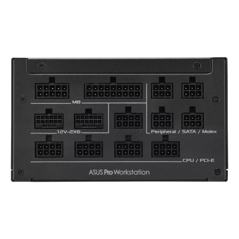 ASUS Pro WS 1600W Platinum napájací zdroj 20+4 pin ATX ATX čierny