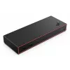 Dokovacia stanica Lenovo ThinkPad USB4 Dock 5000 — káblová Thunderbolt 4, 65 W PD, 3840×2160, HDMI, 4× USB-A, Gigabit-Ethernet, čierna