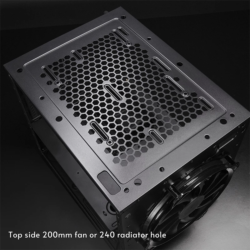 Chieftec CI-03B-OP The Cube skrinka mATX, čierna